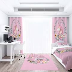 Moire Co Çelenk Unicorn Pembe 6 Parça Pike Takımı - CH4286-1